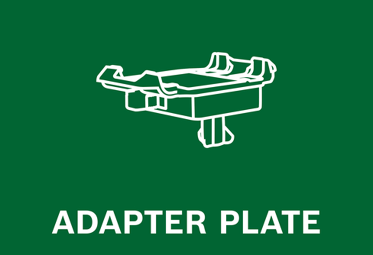 Απεικονίζεται η πλάκα προσαρμογέα σε μορφή εικονιδίου.